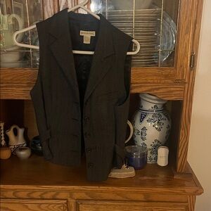 Banana Republic Dark Gray Women's Vest